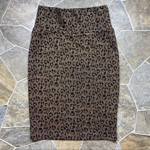LuLaRoe Animal Print Cassie Skirt